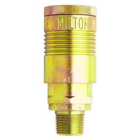 Wilton MiltonMI1814; 0.38 in. G-Style Interchange Series Male Body Coupler MI1814